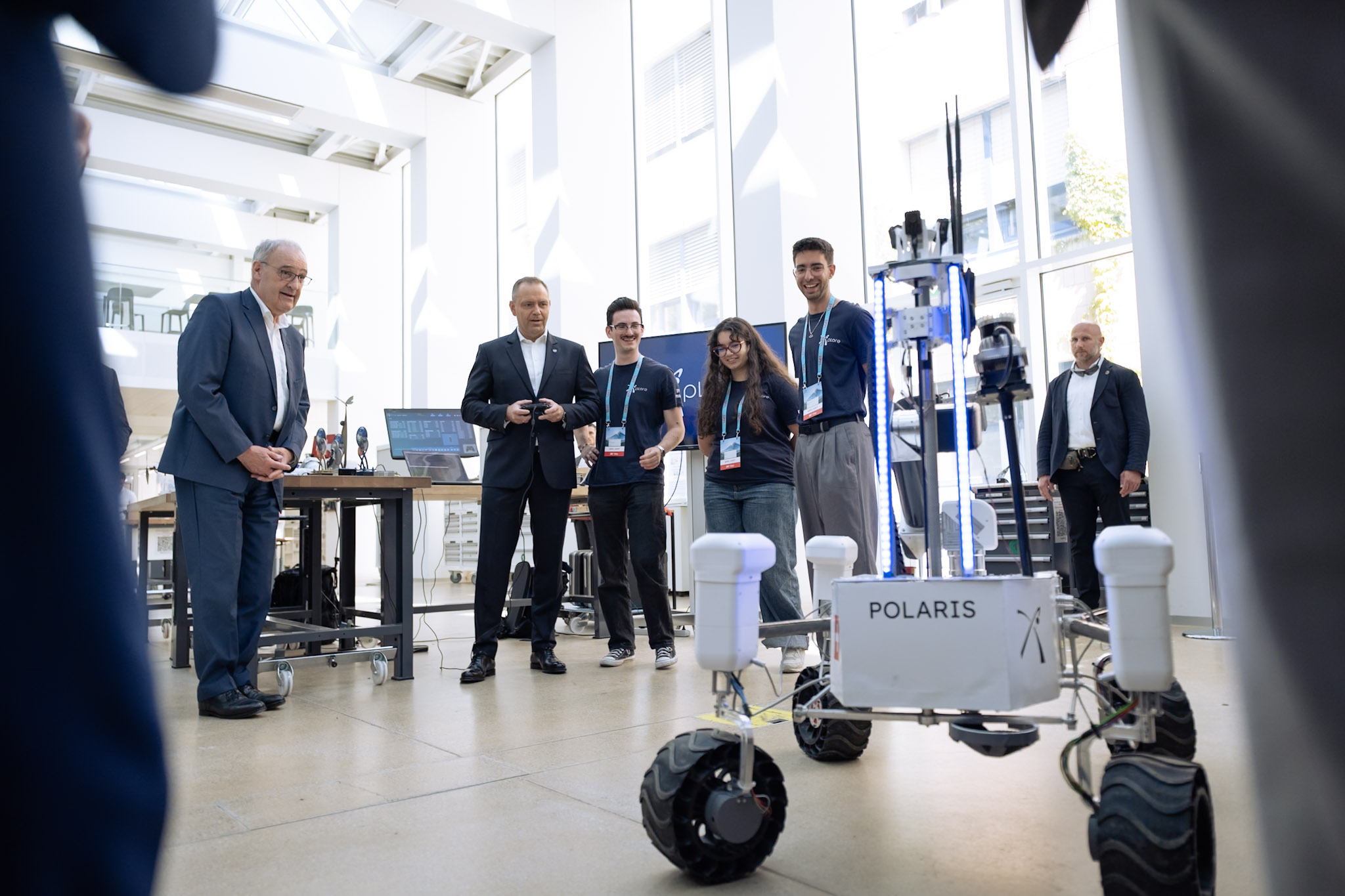 Swiss and Polish Presidents at EPFL 11